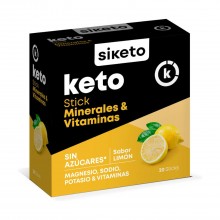 Stick Soluble Minerales y Vitaminas - Siketo | 20 uds. | Dieta Keto