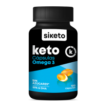 Cápsulas Omega 3 | Siketo | 100 cáp. | Aceite de pescado