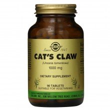 Uña de Gato - Cat´s Claw | Solgar | 90 cáps 1000mg | Antiinflamatorio