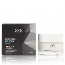 Crema Facial Hombre|SyS|50ml.|Argán| Aumenta la firmeza y revitaliza