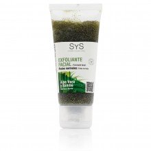 Exfoliante Facial |SyS |100 ml.| Aloe Vera y Bambú| Limpia y suaviza la piel.