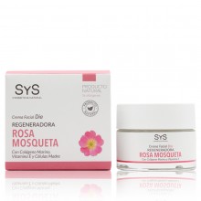 Crema Facial Dia |SyS |50ml.|Rosa Mosqueta| Hidratante y regeneradora, Tratar Cicatrices