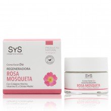 Crema Facial Dia |SyS |50ml.|Rosa Mosqueta| Hidratante y regeneradora, Tratar Cicatrices