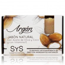 Jabón Natural Premium |SyS|100gr.|Argán|Hidrata en profundidad piel y cabello.