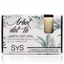 Jabón Natural Premium |SyS|100gr.|Árbol de Té| Hidrata en Profundidad Piel y Cabello