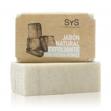 Jabón Natural |SyS|100gr.| Piedra Pómez | Actúa como Exfoliante - Perfecto para Codos y Pies