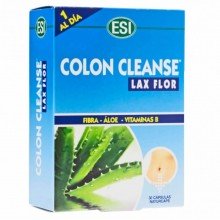 Colon Cleanse Lax Flor | ESI Trepatdiet | 30 Tablet. 650 mg | Estreñimiento Acción depurativa + Fibra y Vitaminas