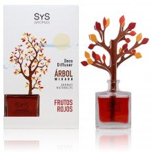 Ambientador Frutos Rojos|  Árbol Difusor| SyS |90ml.|Afrutado y dulce con toques de azahar.