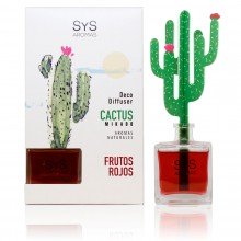 Ambientador Frutos Rojos|  Cactus Difusor| SyS |90ml.|Afrutado y dulce con toques de azahar.
