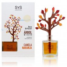 Ambientador Naranja y canela|  Árbol Difusor| SyS |90ml.|dulce, cítrico y especiado.