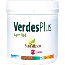 Verdes Plus Polvo| Sura Vitasan |133gr| Vitalizante-antioxidante y fortalece el sistema inmune