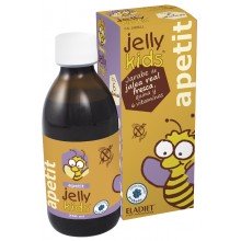 Jelly kids apetit |250ml| Eladiet| Jalea real| generación de apetito sabor fresa