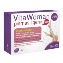 Piernas Ligeras Forte |Vitawoman | Eladiet|60comp |Liberar la sensación de piernas pesadas