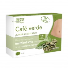 Café Verde | Eladiet Triestop|60 comp|facilita la reducción de las grasa  y líquidos