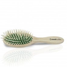 Cepillo Neumático| Casalfe | 100% Bio | Púa de madera natural - Anti Frizzy hair - Pelo más brillante, fuerte, vivo y suelto