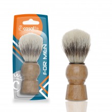 Brocha de afeitar de cerda natural| Casalfe | 100% Bio madera| Facilita el afeitado, creando abundante espuma