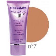 Face Magic Waterproff| Covermark - Profesional |30ml|T7-Cacao| Fórmula Maquillaje Camuflaje - Cicatrices, Léntigos, Psoriasis.