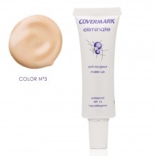 Make Up Eliminate - Con SPF-50 |Covermark| Tono 3 |30ml |Maquillaje anti-Rojeces  - Tratamiento Cuperosis/Rosácea