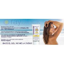 Rayblock Face SPF 60+ | Covermark | 50 ml | 6H de Protección Solar Facial Antiaging + Aftersun | Sin Color
