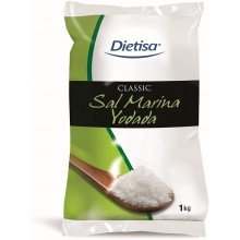 Dietisa - Sal Yodada| Nutrition & Santé | 1kg | Sal ideal para sazonar y cocinar