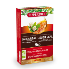 Jalea Real Bio-Miel-Polen| Superdiet| 20Amp x 15 ml| Defensas naturales | plantas Bio |Funciona