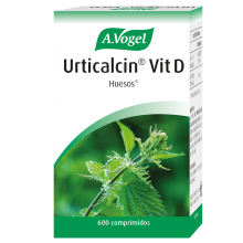 Urticalcin Vit D | A. Vogel | comp. 600 | contribuye al funcionamiento de los huesos en condiciones normales