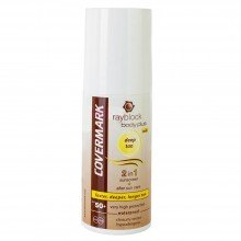 Rayblock Body Plus Deep Tan - SPF 50+ | Covermark - Sun Protect 3 Horas | Protege, Acelera el Bronceado + After Sun