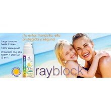 Rayblock Kids - SPF 50 | Covermark - Sun Protect | Fórmula Protector Solar + After Sun para Niños - Protección de 3 Horas
