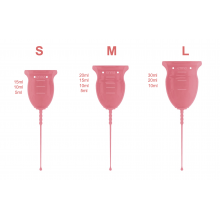Copa menstrual  | Enna | Ecareyou | 2 Copas de la talla S| Salud íntima femenina