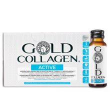 GOLD Collagen Active| Minerva Ltd | 10 vial. 50ml | Energía e Inmunidad Diaria
