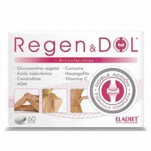 RegenDol - Regen&Dol | Eladiet| 60 Comp. 566 mg | Dolor de las articulaciones y los huesos