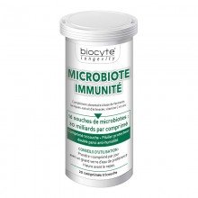 Microbiote Inmunite | Biocyte| 20 comp. |ayudará a restaurar la flora intestinal