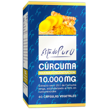 Antiinflamatorio Cúrcuma Estado Puro | 10.000mg | 40 cáp. | Tongil | Dolor Articulaciones y Huesos