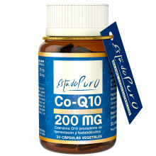 CO-Q 10  Coenzima | Estado Puro  |  30 Cáps. 200mg | Previene el Envejecimiento y Aumenta la Vitalidad
