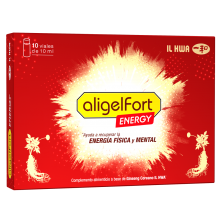 Aligelfort Energy |lL-HWA|10 Viales x10ml| Tongil |permite disfrutar de todo nuestro potencial de salud y energía.