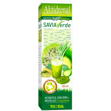 Aktidrenal Savia Verde |Savia| Botella 500ml| Tongil |limpiar - oxigenar y nutrir el organismo y sus células