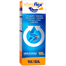NivelFlex| Niveles| 100ml Crema |Tongil|  alivia las molestias en articulaciones y músculos