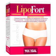 Lipofort| Lineabel| 60 capsulas|Tongil| contribuye a reducir la acumulación de grasas