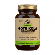 Gotu Kola Extracto Aéreo| Solgar  |100 Cáps.  |Disminuye y las molestias circulatorias en las extremidades