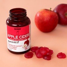 Gummies Apple Cider - sabor Manzana |  Weider | 50 Gominolas para Adelgazar