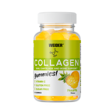 Gominolas Colageno - sabor Piña | Weider |50 Gominolas |Cuida la salud de tus tendones, cartílagos y huesos