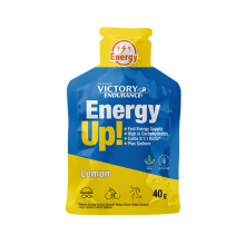 Energy Up! Gel| Weider |Victory Endurance|Sabor Limón|40gr| proporciona energía adicional durante los picos de alto rendimiento