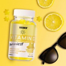 Gummies  Vitamina D| Weider |50 Gominolas |  una forma apetecible de tomar vitamina D