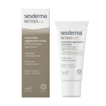 RETISES Crema antiarrugas regeneradora 0,5%| SESDERMA |30ml|Tratamiento antiarrugas para pieles maduras.