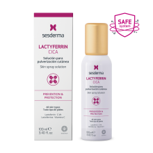 LACTYFERRIN Cica| SESDERMA |100ml |Spray  que actúa en la piel dañada como una barrera