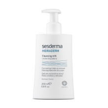Hidraderm Leche limpiadora| SESDERMA |200ml |Loción sustitutiva del agua y del jabón