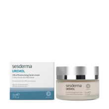 Uremol Crema facial Ultrahidratante| SESDERMA |50ml |Cuidado diario de la piel seca y muy seca