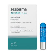 ACNISES Young Roll On| SESDERMA |4ml |Acción inmediata contra el acné