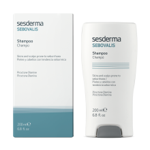SEBOVALIS  Champú Tratante| SESDERMA |50ml| indicado para caspa y descamaciones del cuero cabelludo