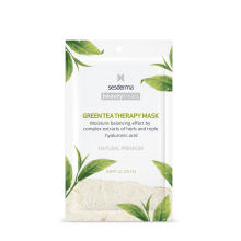 Beauty treats Green Tea Therapy Mask |SESDERMA |25ml| Mascarilla facial hidratante